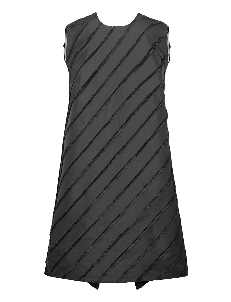 Stella Nova - Mini Dress with Bow Detail - pidulikud kleidid - black - 0