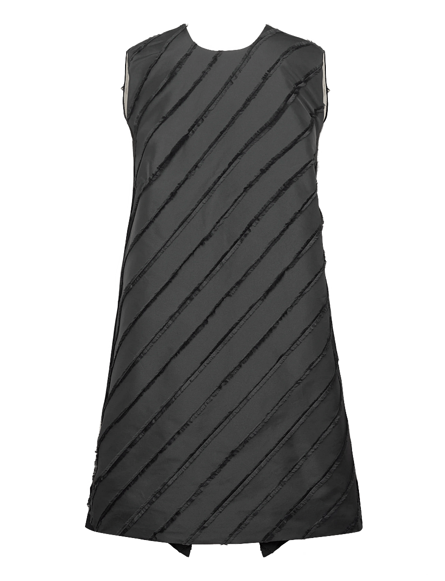 Stella Nova - Mini Dress with Bow Detail - party dresses - black - 0
