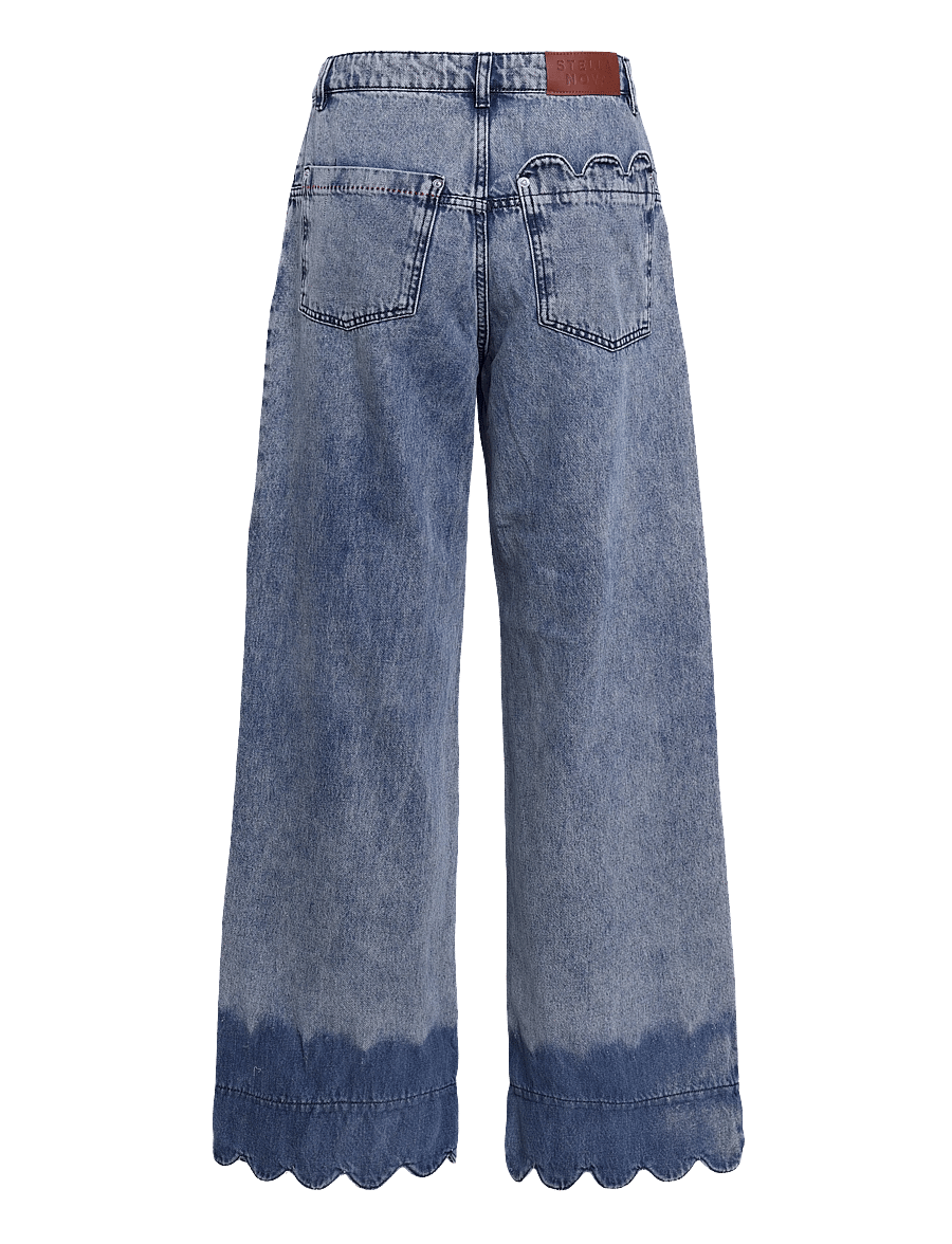 Stella Nova - Scallop Edge Pants - gerade jeans - denim blue - 2