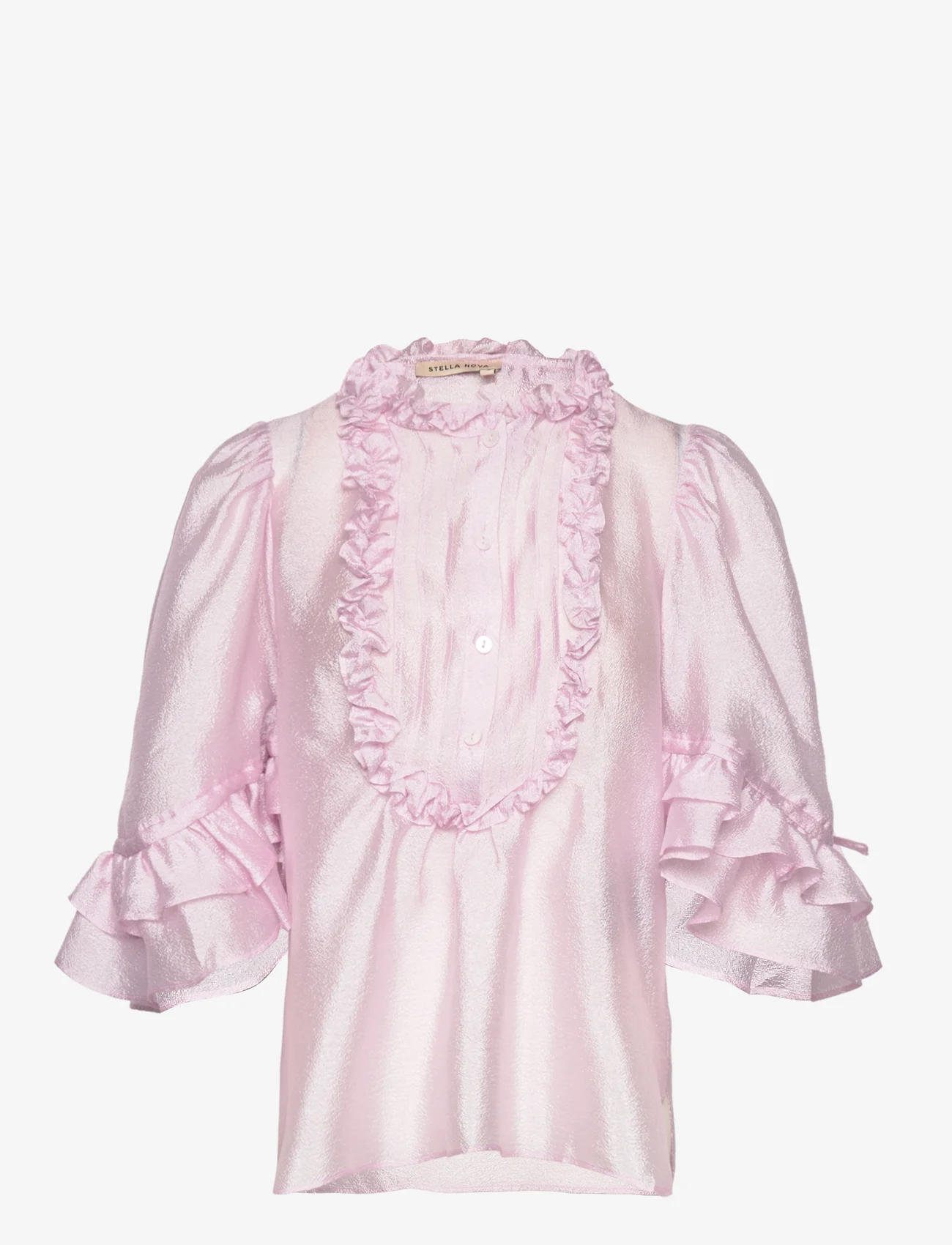 Stella Nova - Aditi - long-sleeved blouses - lilac snow - 0
