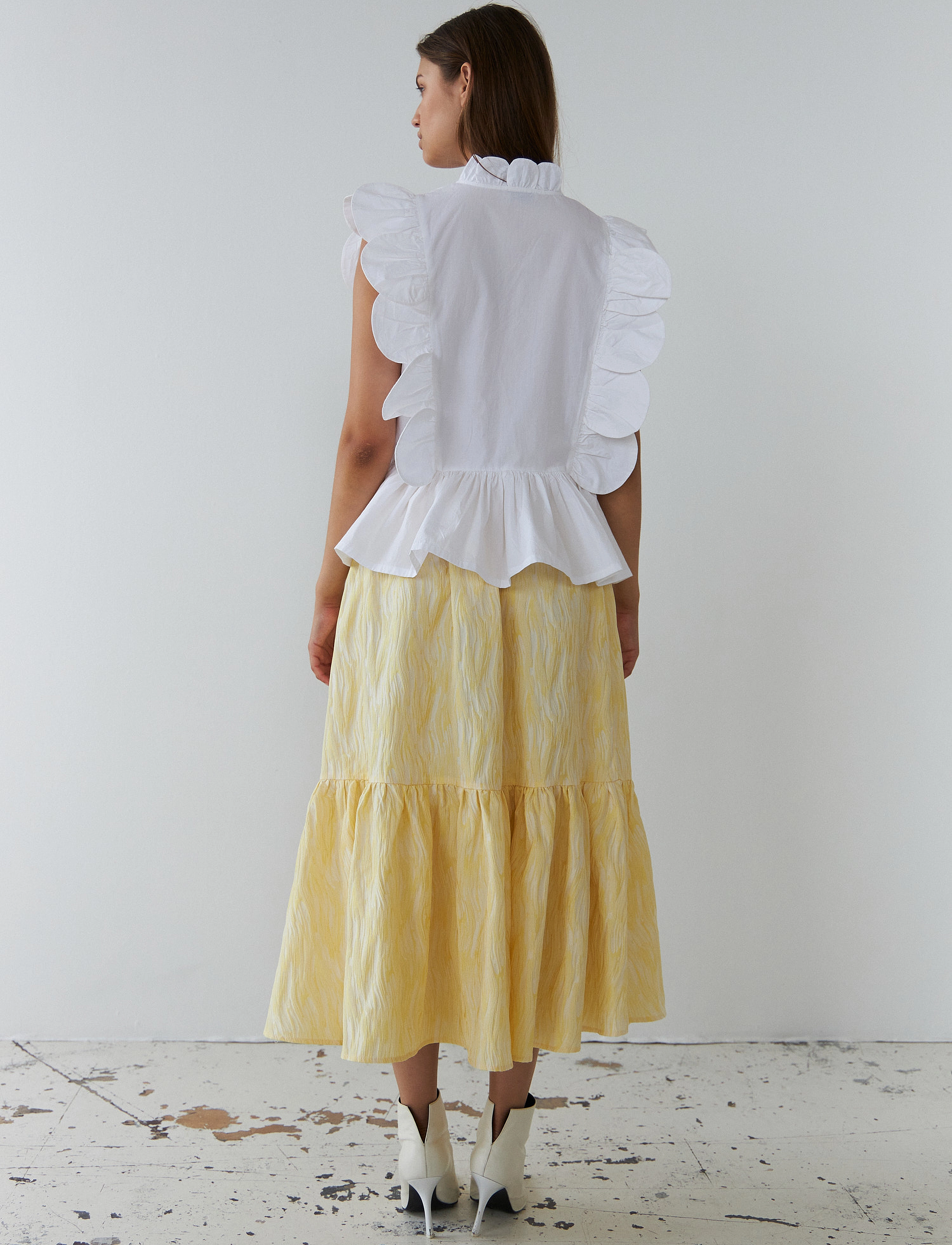 Stella Nova - Embroidery Anglaise top - white - 3