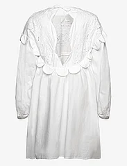 Stella Nova - Embroidery Anglaise mini dress - sommerkjoler - white - 1
