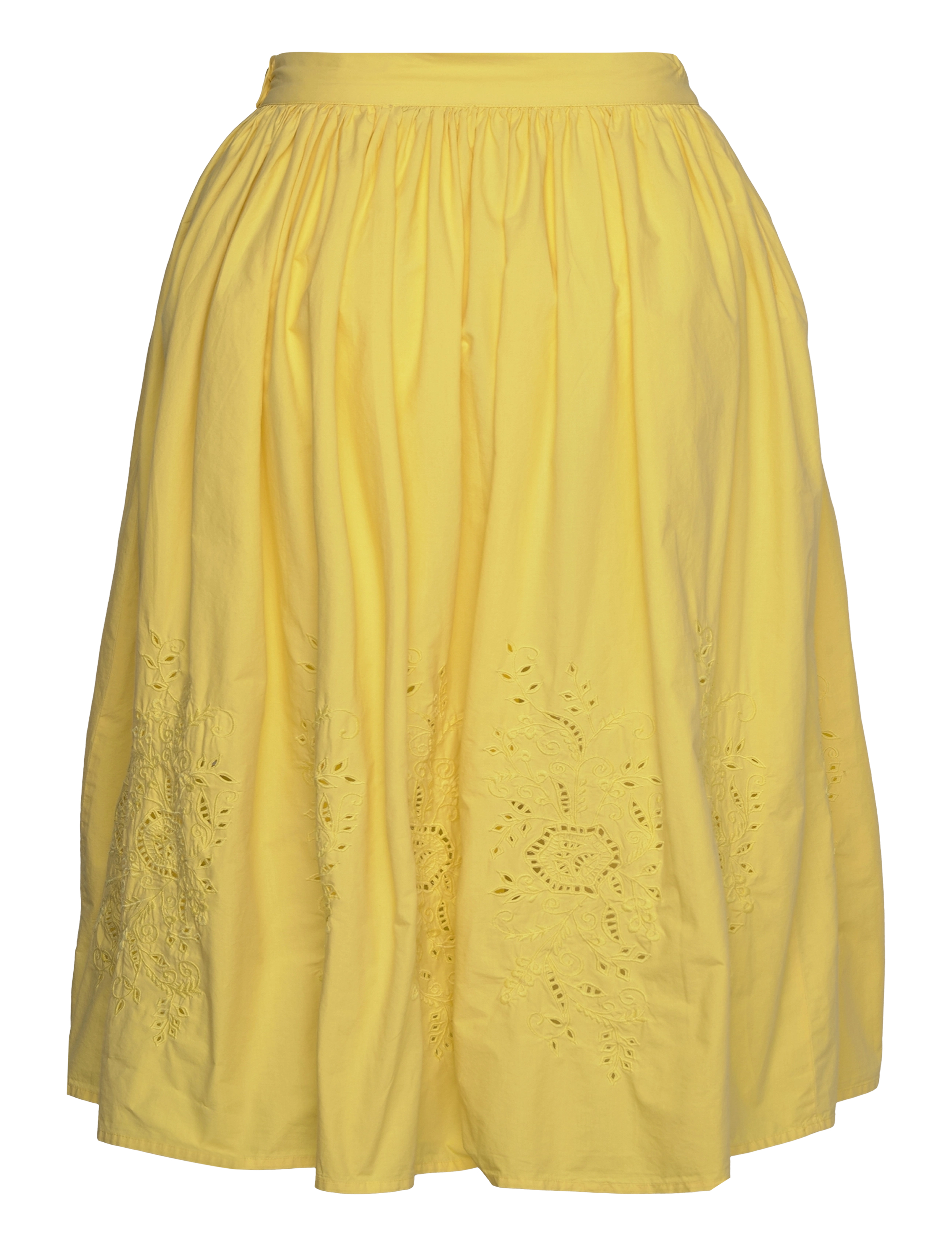 Stella Nova - Embroidery Anglaise midi skirt - white - 1