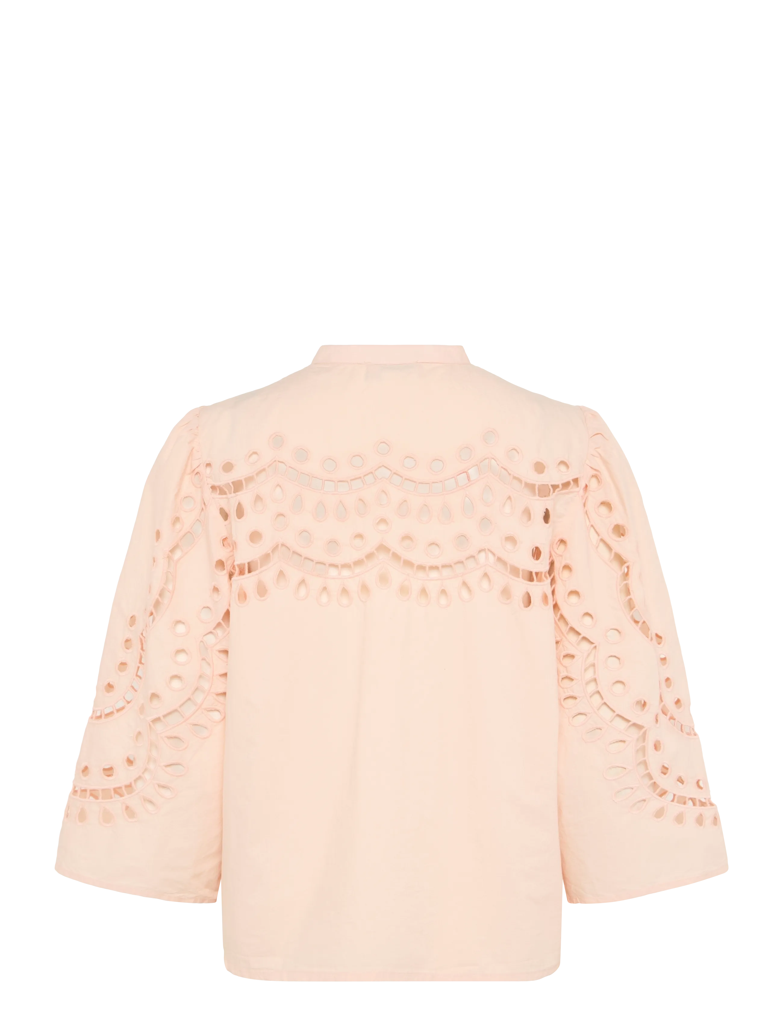 Stella Nova - Embroidery Anglaise Shirt - soft powder - 1