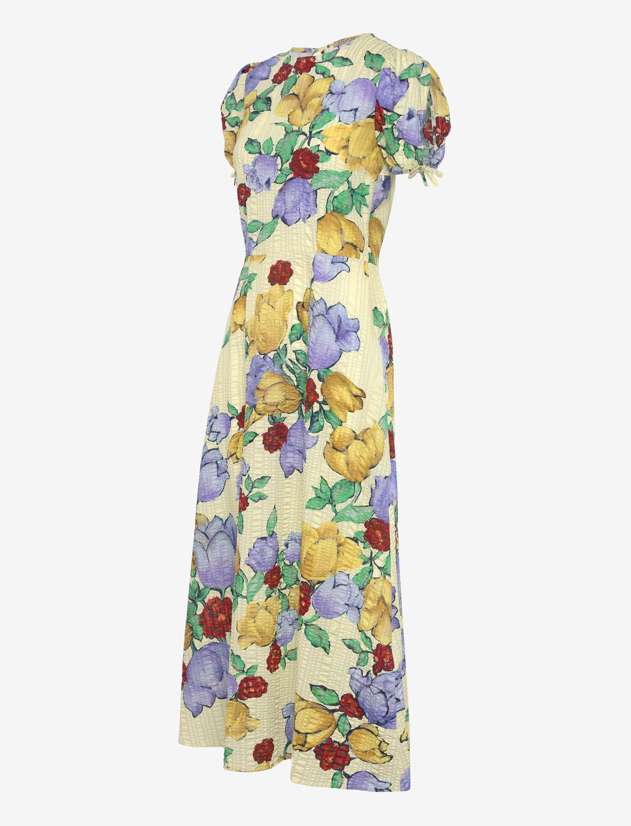 Stella Nova - Flowered Cotton Midi Dress - sommarklänningar - wild flowers - 3