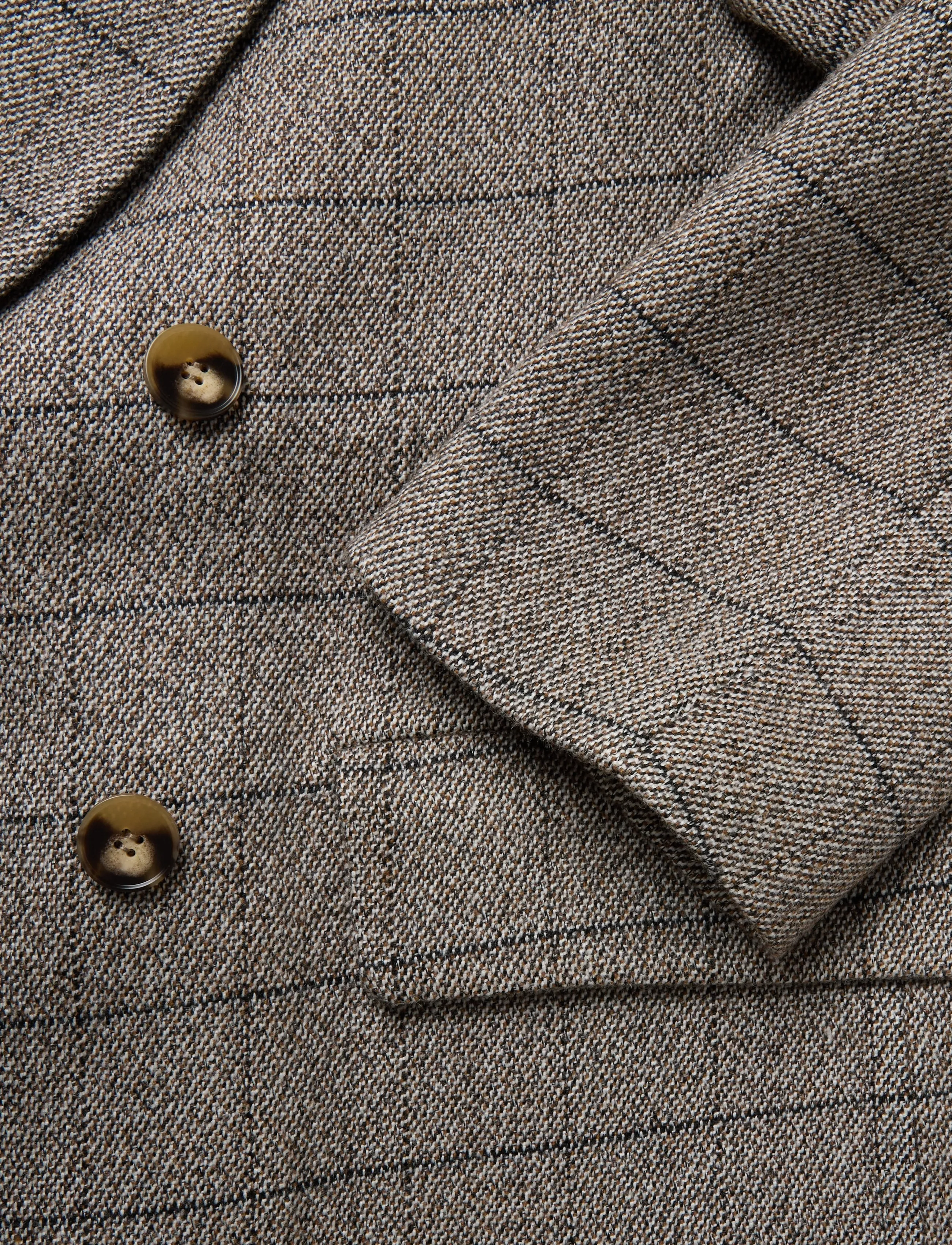 Stella Nova - Masculine Oversized Coat - warm grey mÉlange - 5