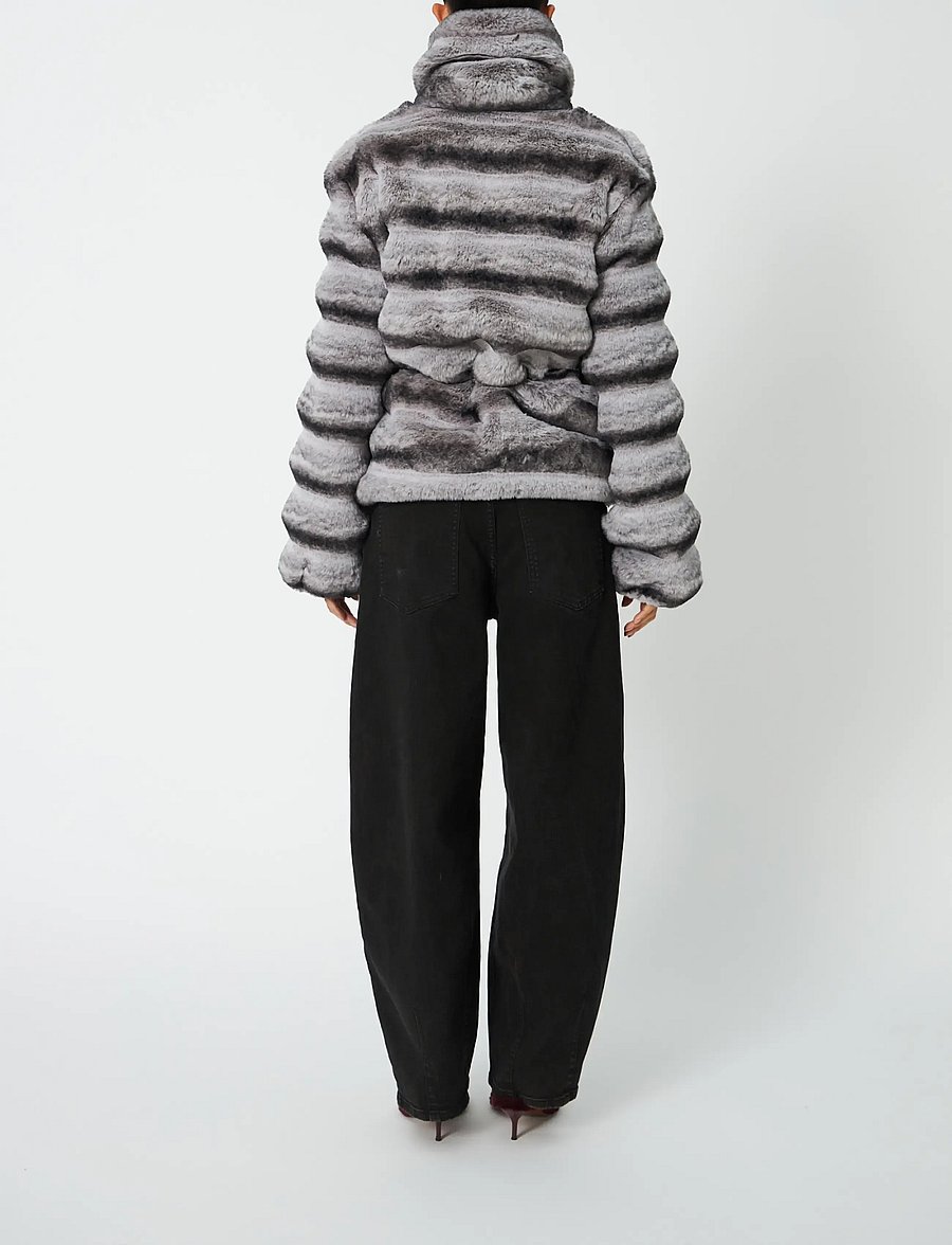 Stella Nova - Faux Fur Jacket - kunstpelz - fall grey - 0