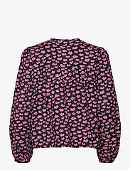 Stella Nova - Heda - blouses met lange mouwen - black w. pink kiss - 1