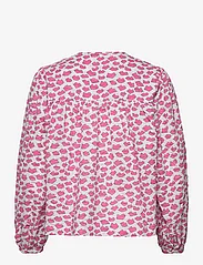 Stella Nova - Heda - blouses met lange mouwen - white w. pink kiss - 1