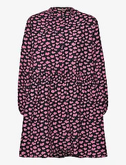 Stella Nova - Line Joe - skjortklänningar - black w. pink kiss - 0