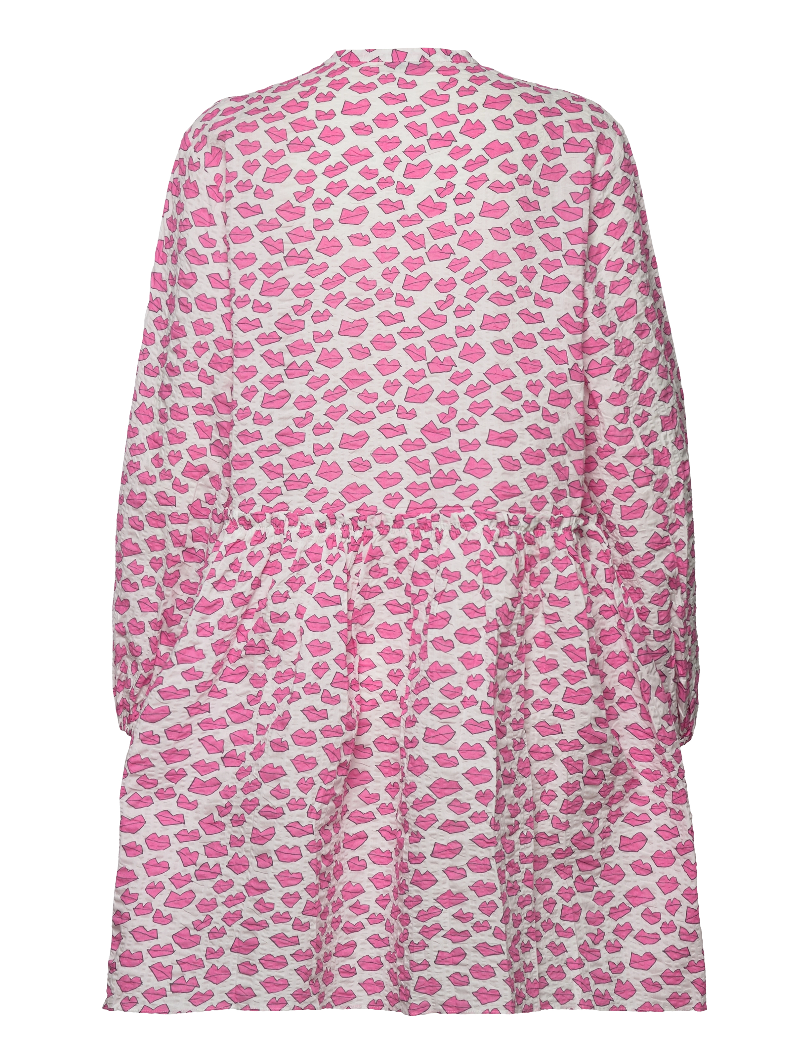 Stella Nova - Line Joe - blousejurken - white w. pink kiss - 1