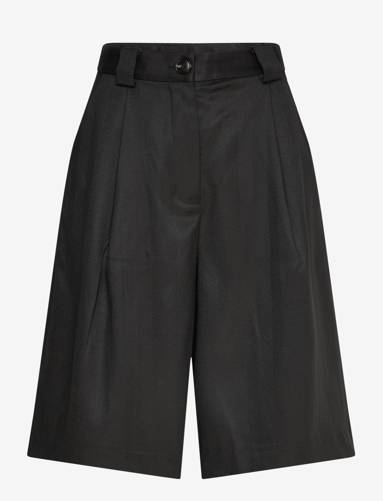 Stella Nova - Herringbone shorts - black - 0