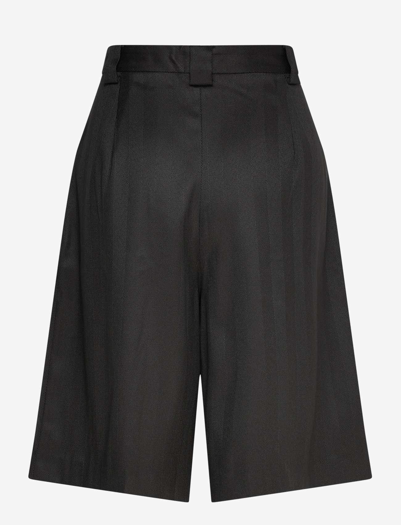 Stella Nova - Herringbone shorts - black - 1