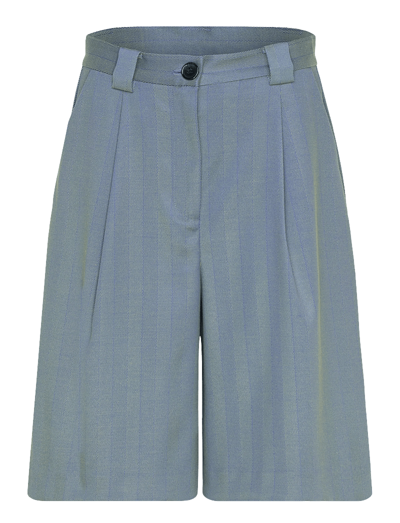Stella Nova - Herringbone Suiting shorts - chino lühikesed püksid - 218 aqua green - 1