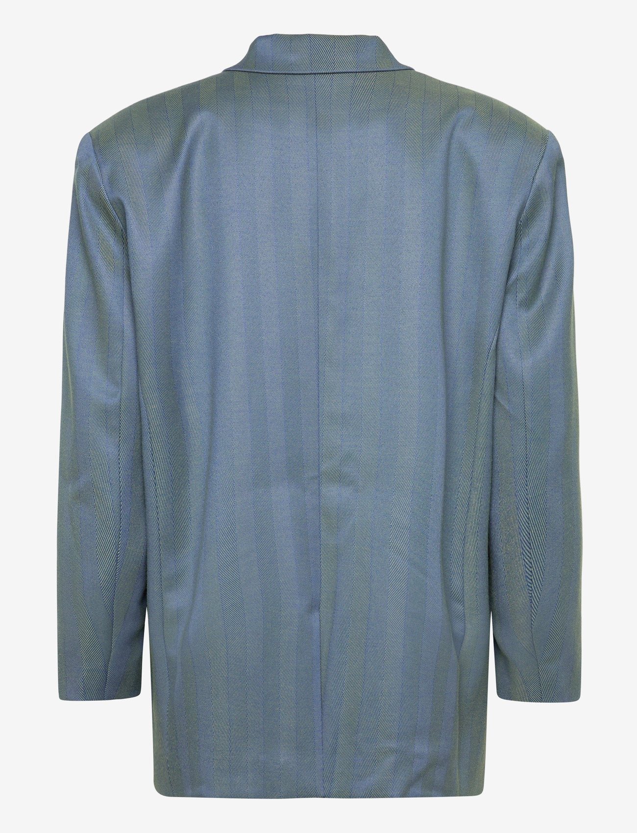 Stella Nova - Herringbone Blazer - Ühes joones nööpidega bleiserid - 218 aqua green - 2
