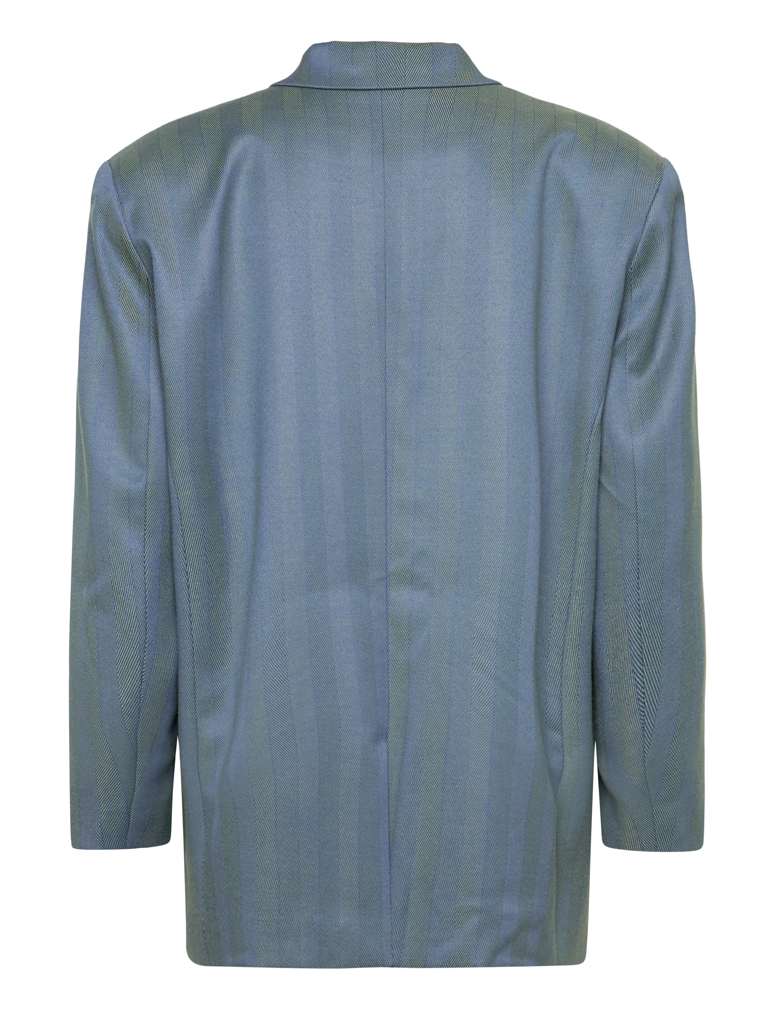 Stella Nova - Herringbone Blazer - Ühes joones nööpidega bleiserid - 218 aqua green - 2