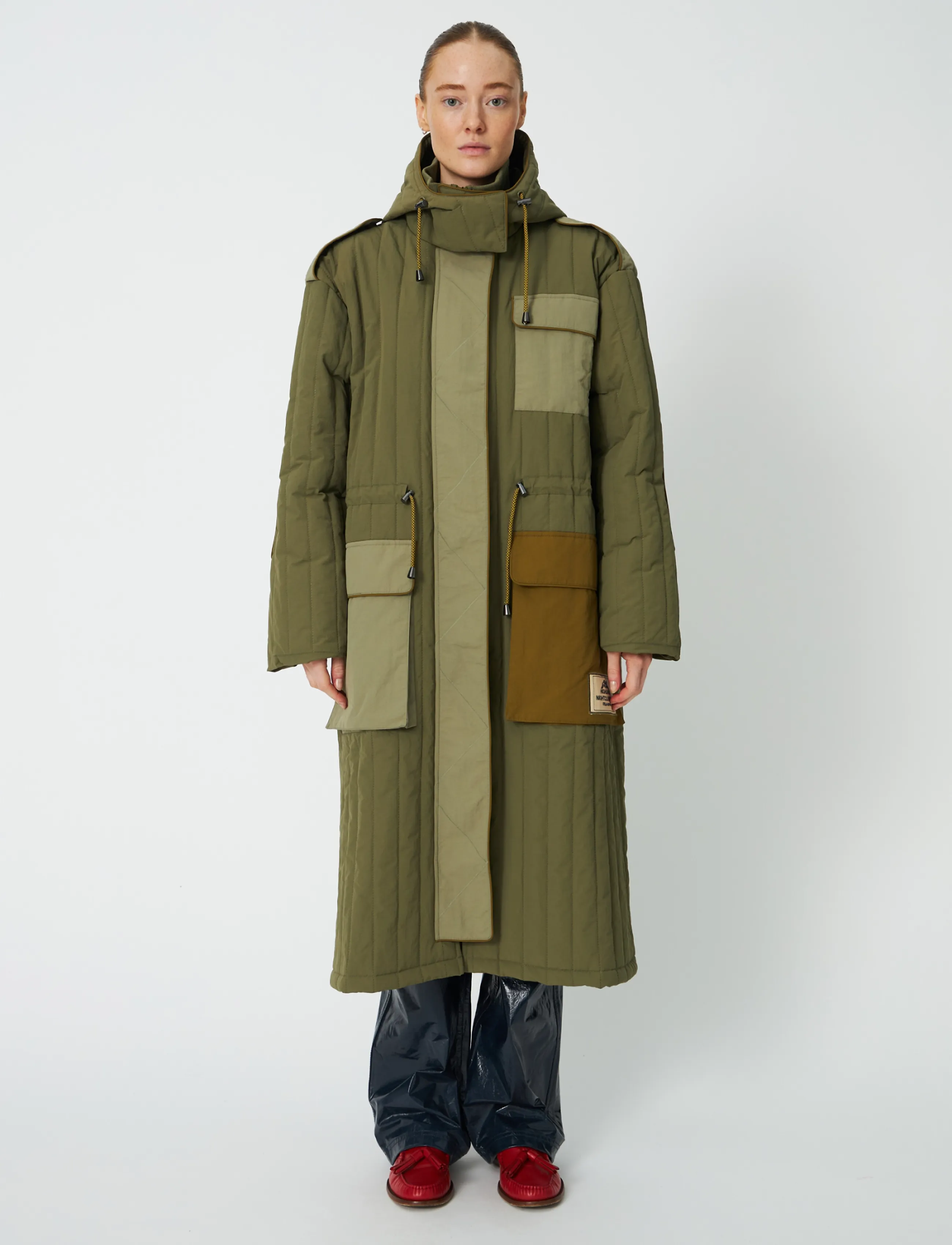 Quilted Parka Coat