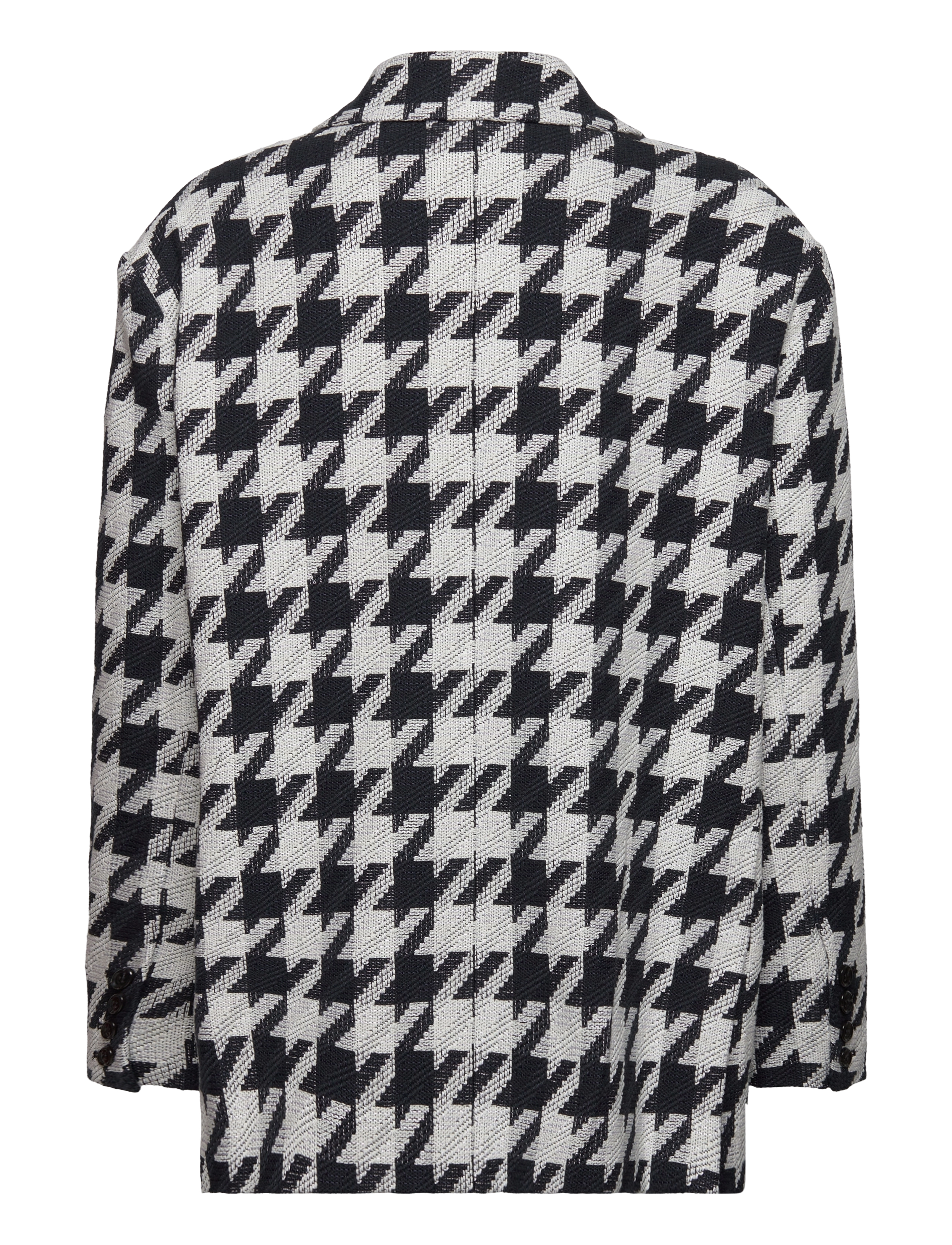 Stella Nova - Houndtooth oversized blazer - festmode zu outlet-preisen - navy /creme - 2