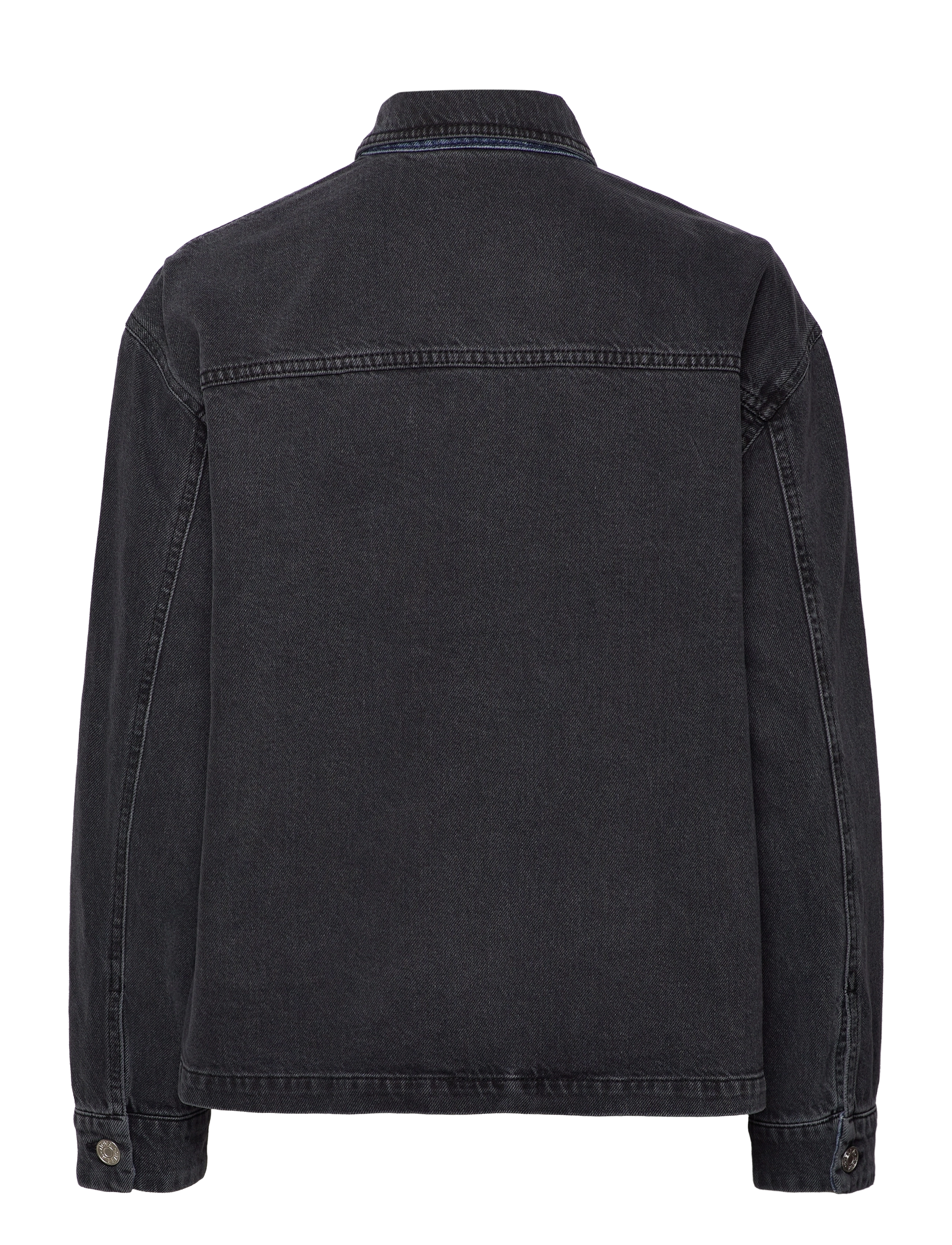 Stella Nova - Black and blue denim shirt - blue night - 1