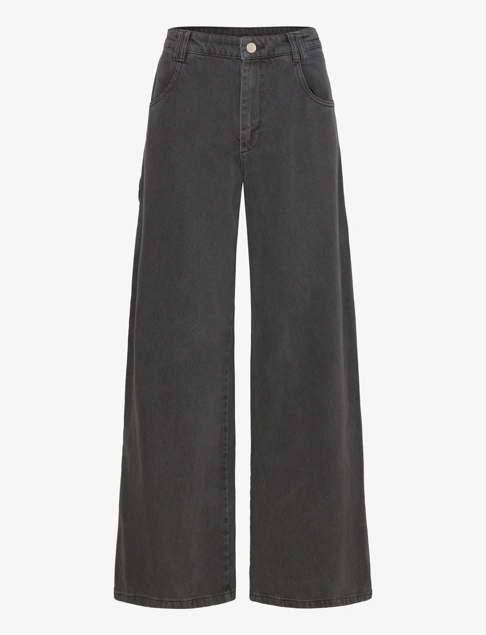 Stella Nova - Washed black denim pants - vide jeans - almost black - 0