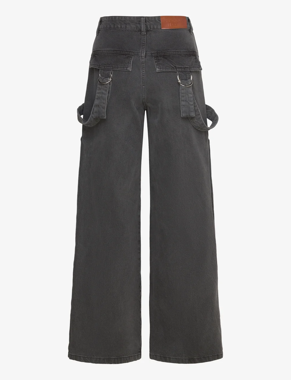 Stella Nova - Washed black denim pants - vide jeans - almost black - 1