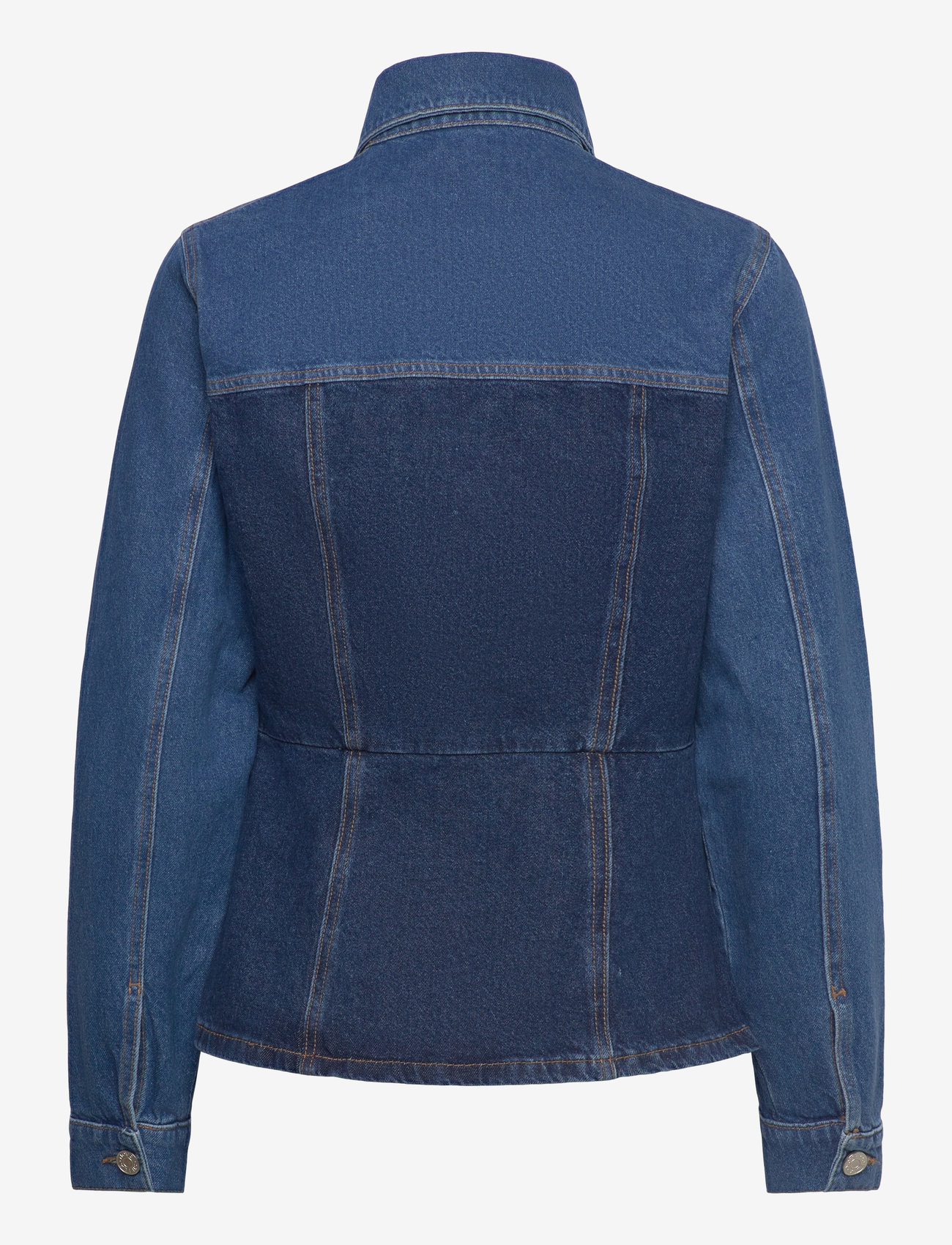 Stella Nova - Two-toned denim shirt - blue mix - 1