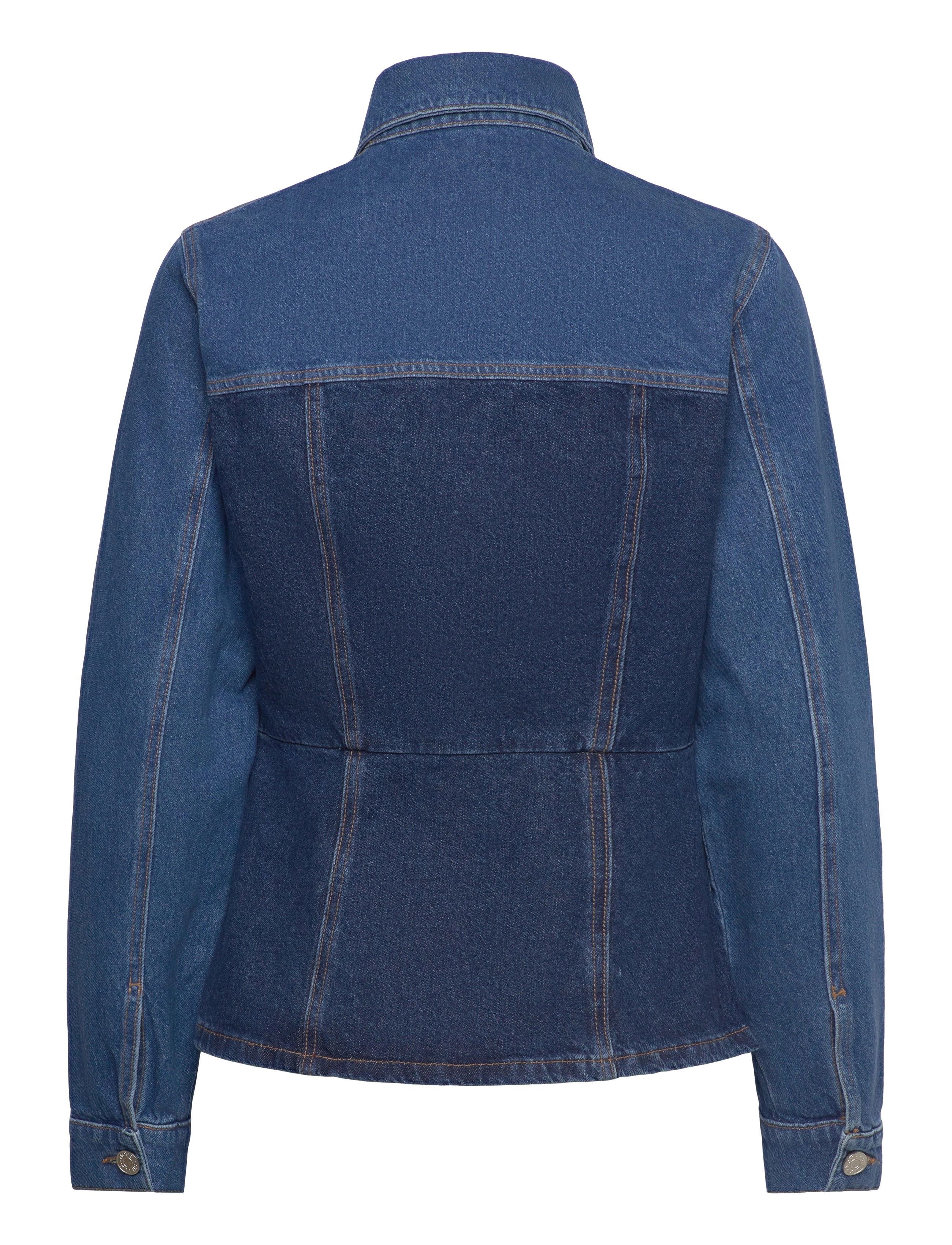 Stella Nova - Two-toned denim shirt - blue mix - 1