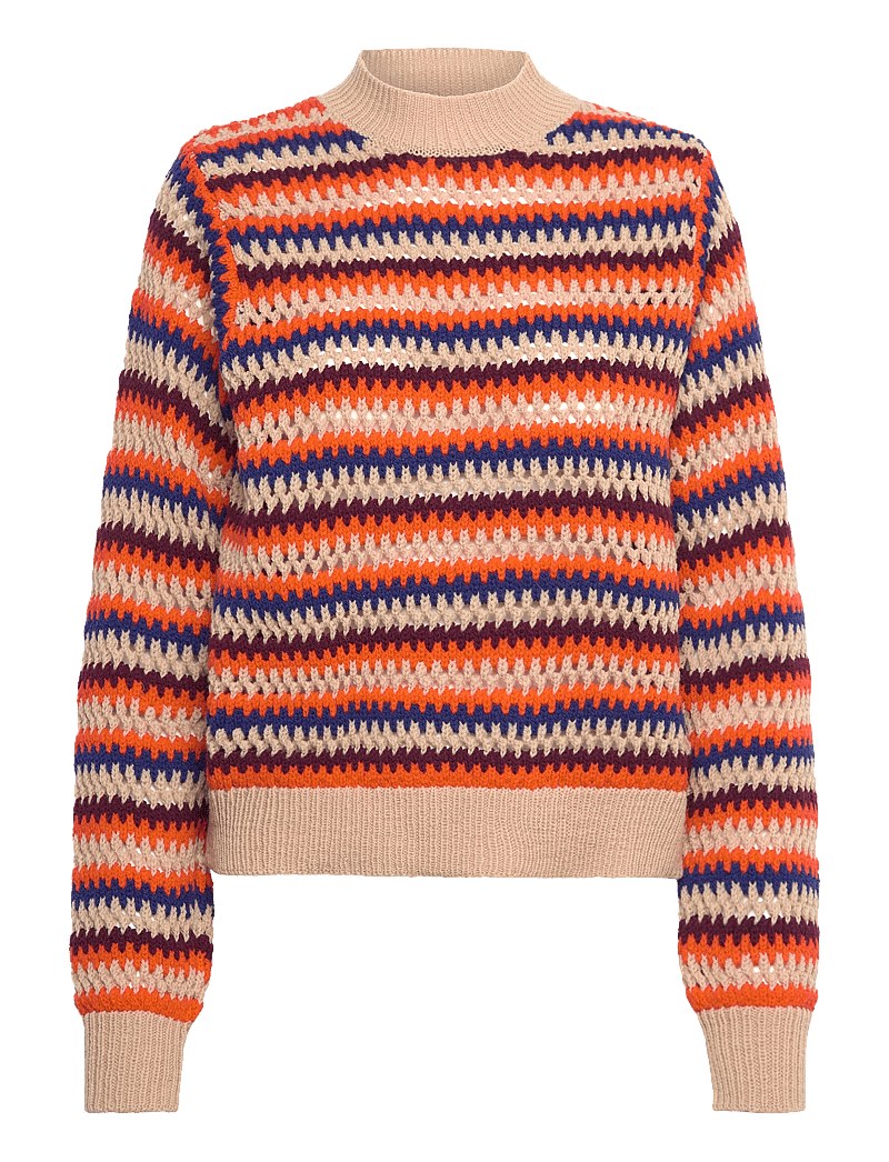 Stella Nova - Italian wool sweater - striktrøjer - multicolour - 0