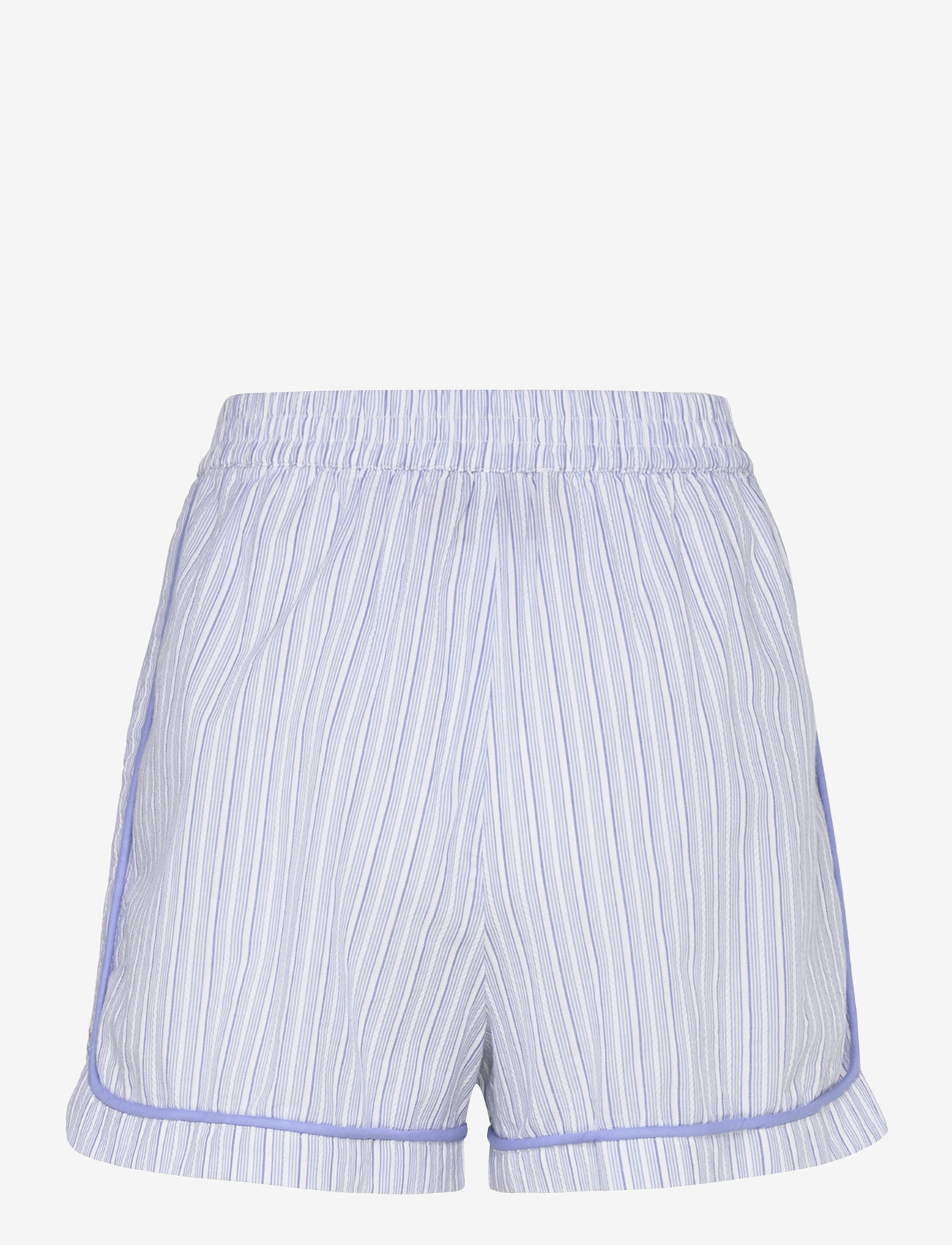 Stella Nova - Cotton pyjamas shorts - pyjamasshorts - white with blue stripes - 2