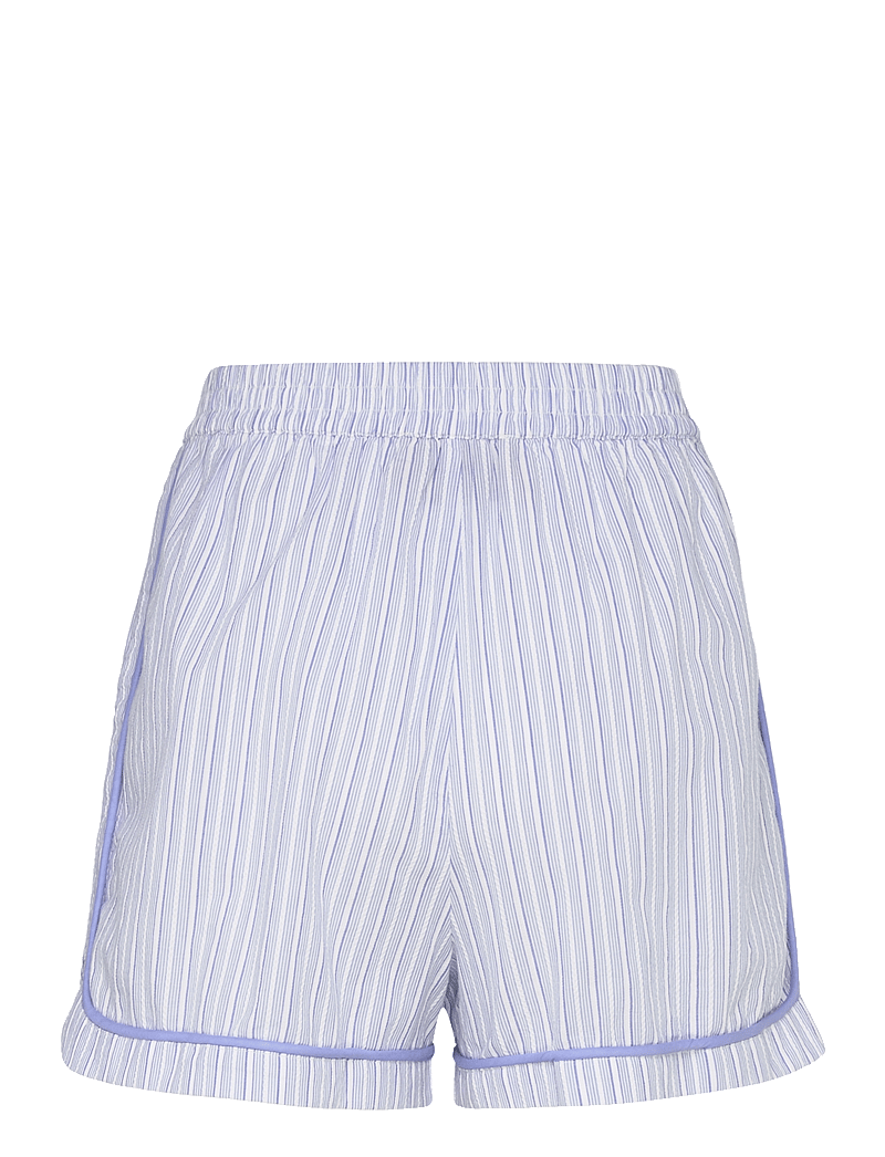 Stella Nova - Cotton pyjamas shorts - pyjamasshorts - white with blue stripes - 2