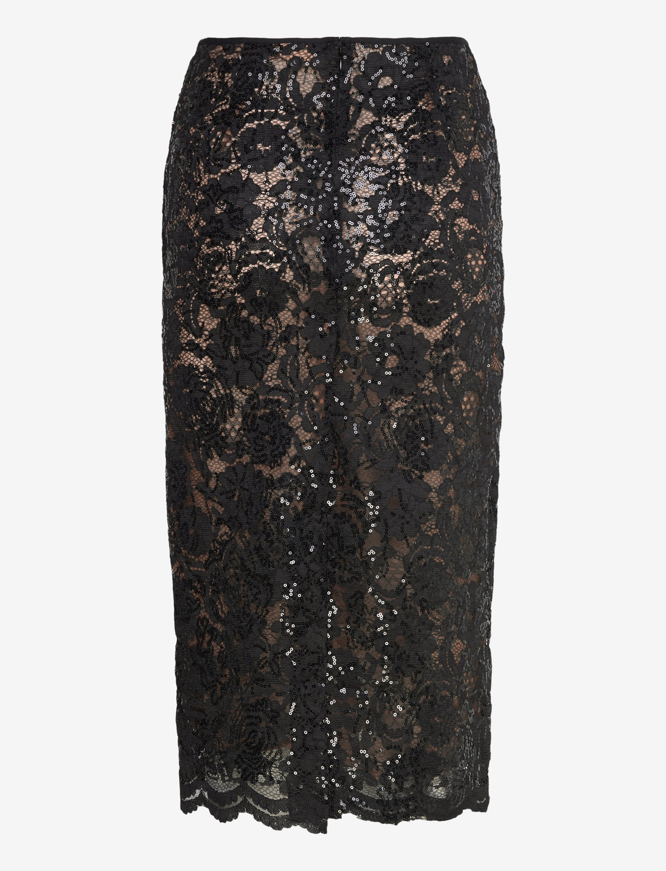 Stella Nova - Delicate lace pencil skirt - black - 2