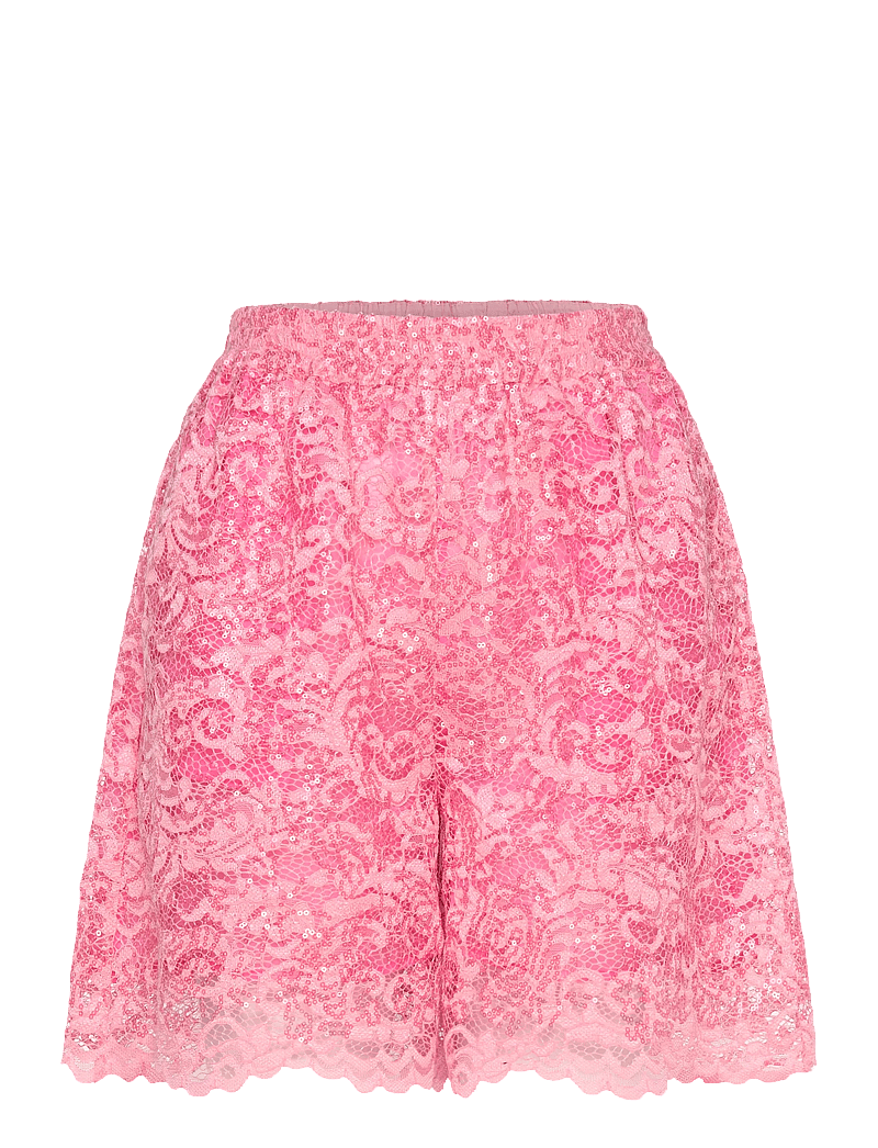 Stella Nova - Sequined Lace Shorts - rennot shortsit - amazing pink - 0