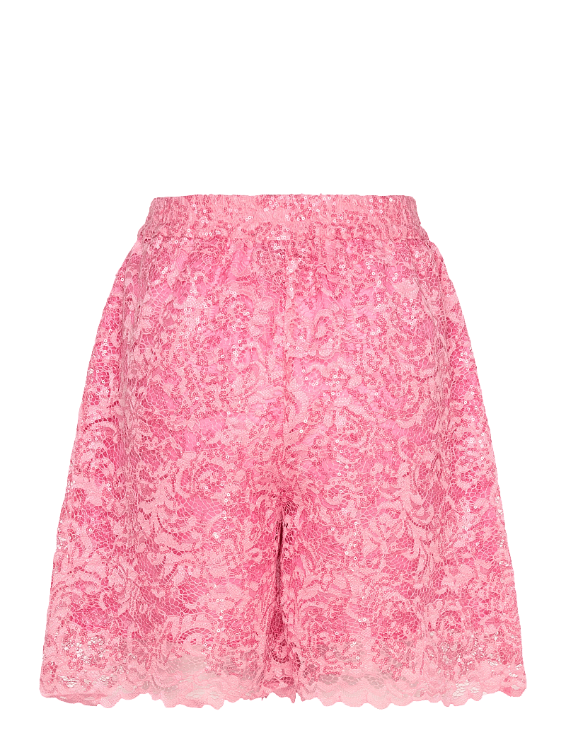 Stella Nova - Sequined Lace Shorts - rennot shortsit - amazing pink - 1