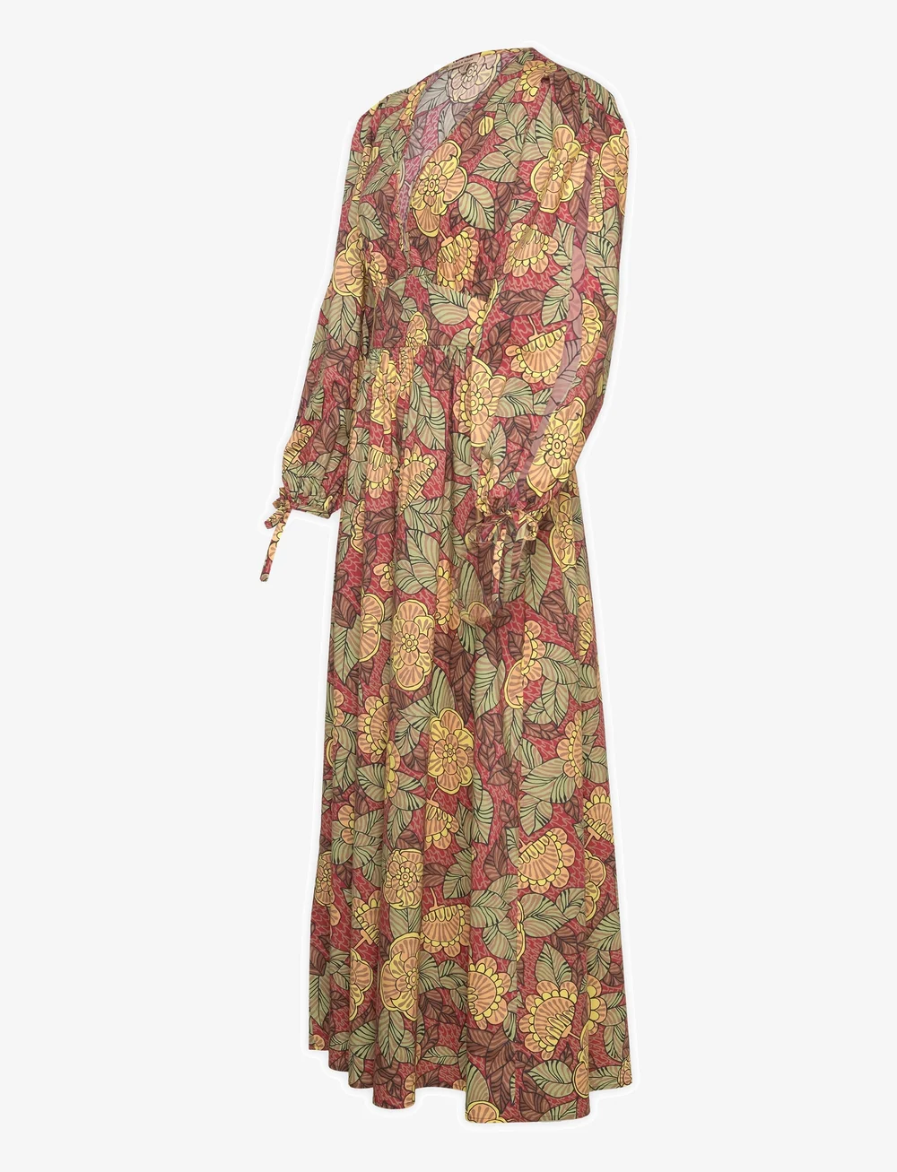 Stella Nova - Flowerprinted cotton maxi dress - maxi dresses - wild flowers - 4