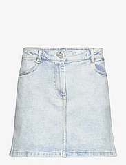 Stella Nova - Washed mini denim skirt - jeansröcke - soft sky - 0