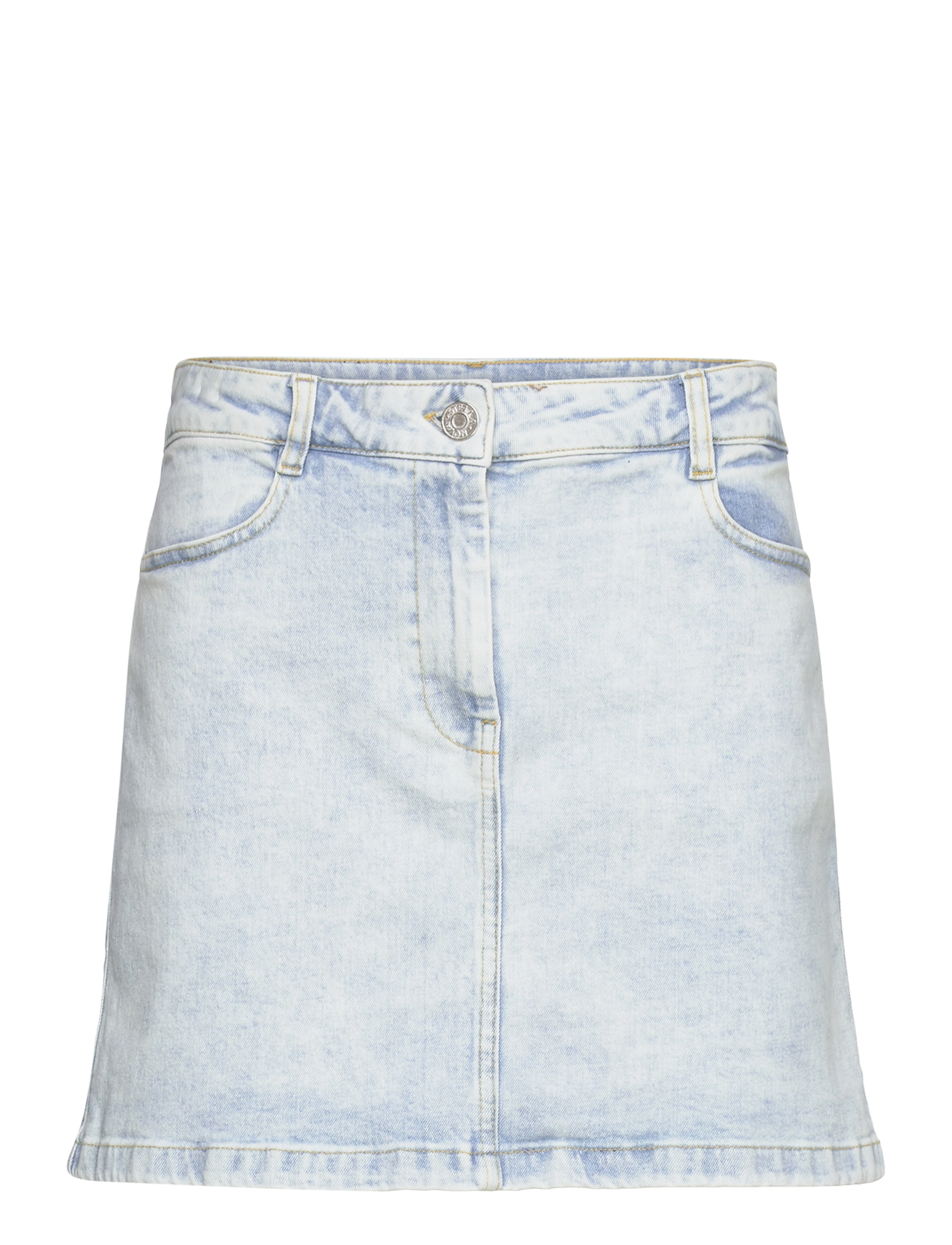 Stella Nova Washed mini denim skirt - Seelikud - SOFT SKY / blue