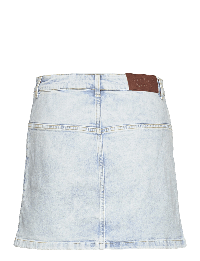 Stella Nova Washed Mini Denim Skirt (SNLD41-5657) Short skirts