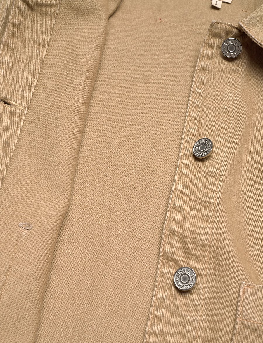 Stella Nova - Shirt with Scallop Edge - kevadjoped - dark sand - 4