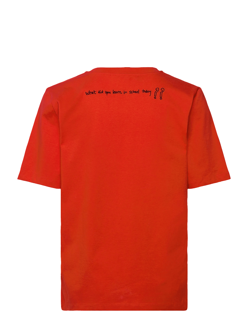 Stella Nova - STELLA NOVA Printed T-Shirt - t-särgid - flame red - 1