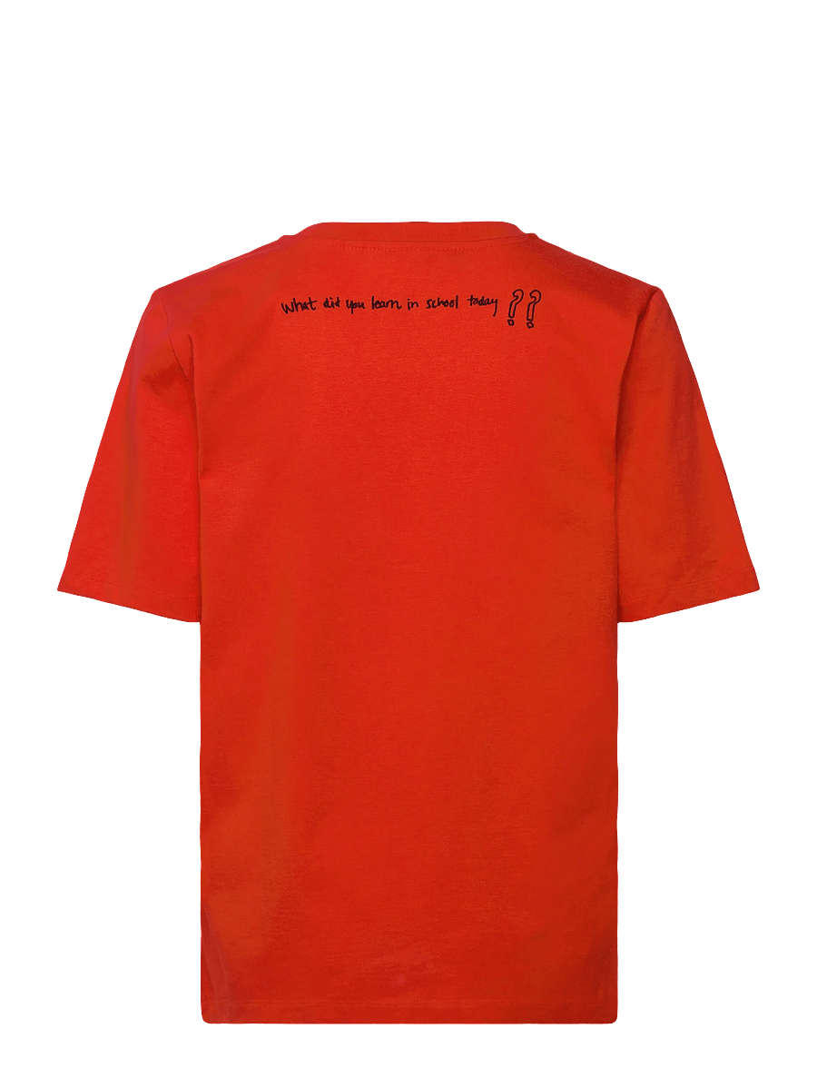 Stella Nova - STELLA NOVA Printed T-Shirt - t-shirts - flame red - 1