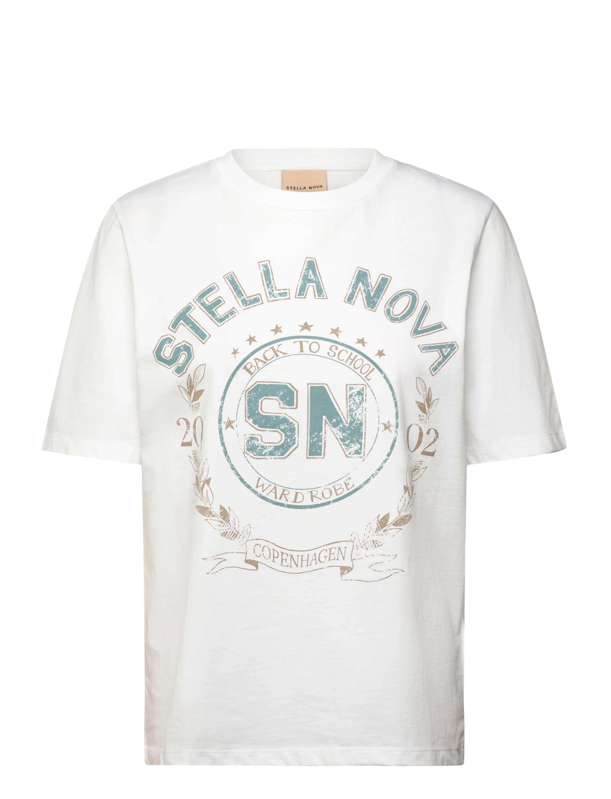 STELLA NOVA Stella Nova Printed T-Shirt Weiß - XS - Damen