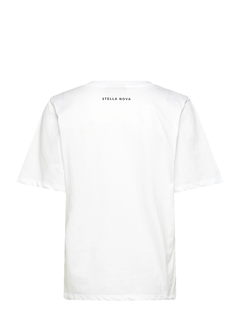Stella Nova - Stella Nova Printed T-shirt - t-shirts - 001 white - 2