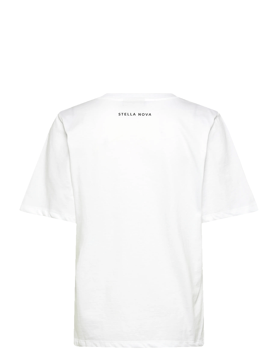 Stella Nova - Stella Nova Printed T-shirt - t-shirts - 001 white - 2