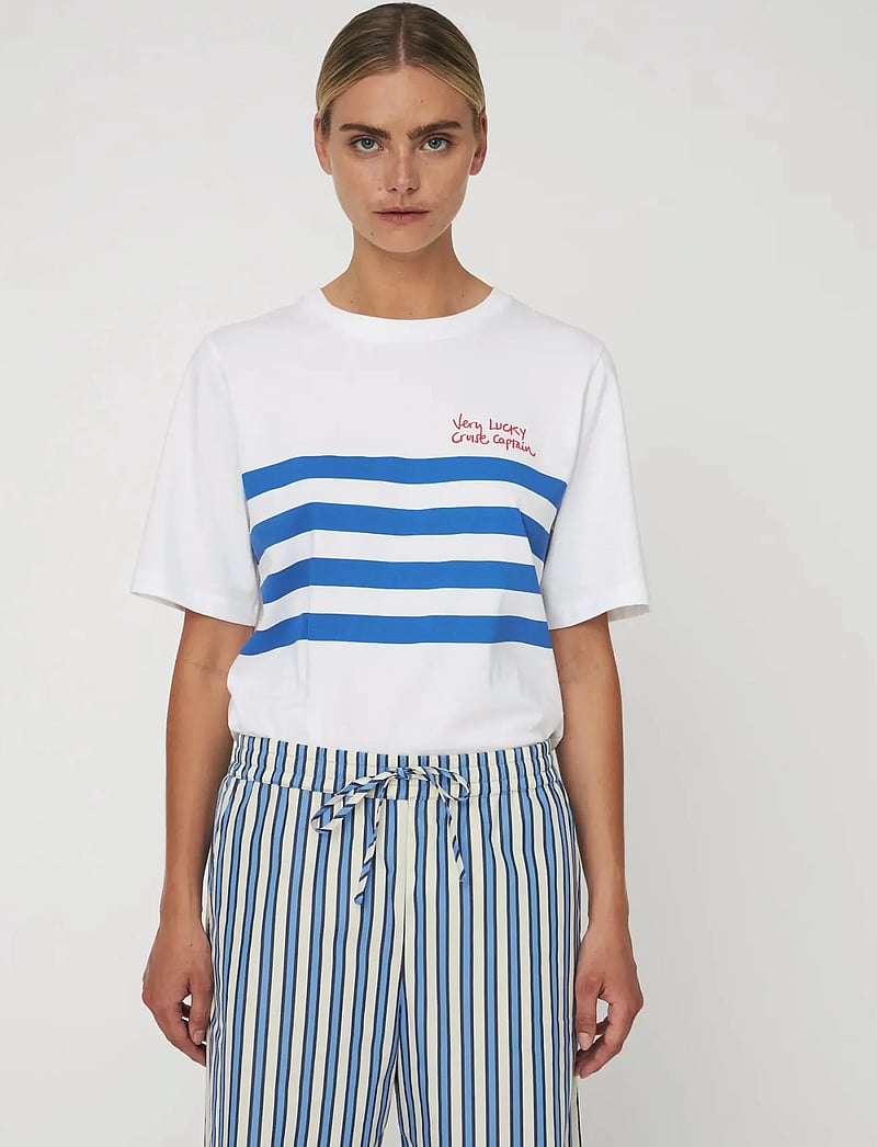 Stella Nova - Stella Nova Printed T-shirt - t-shirts - 001 white - 0