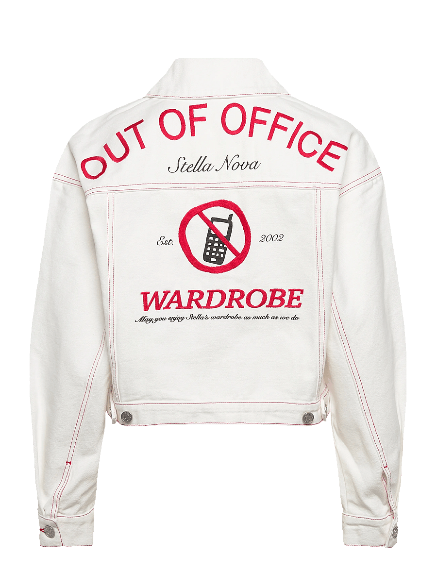 Stella Nova - Out of Office loose Jacket - spring jackets - white - 1