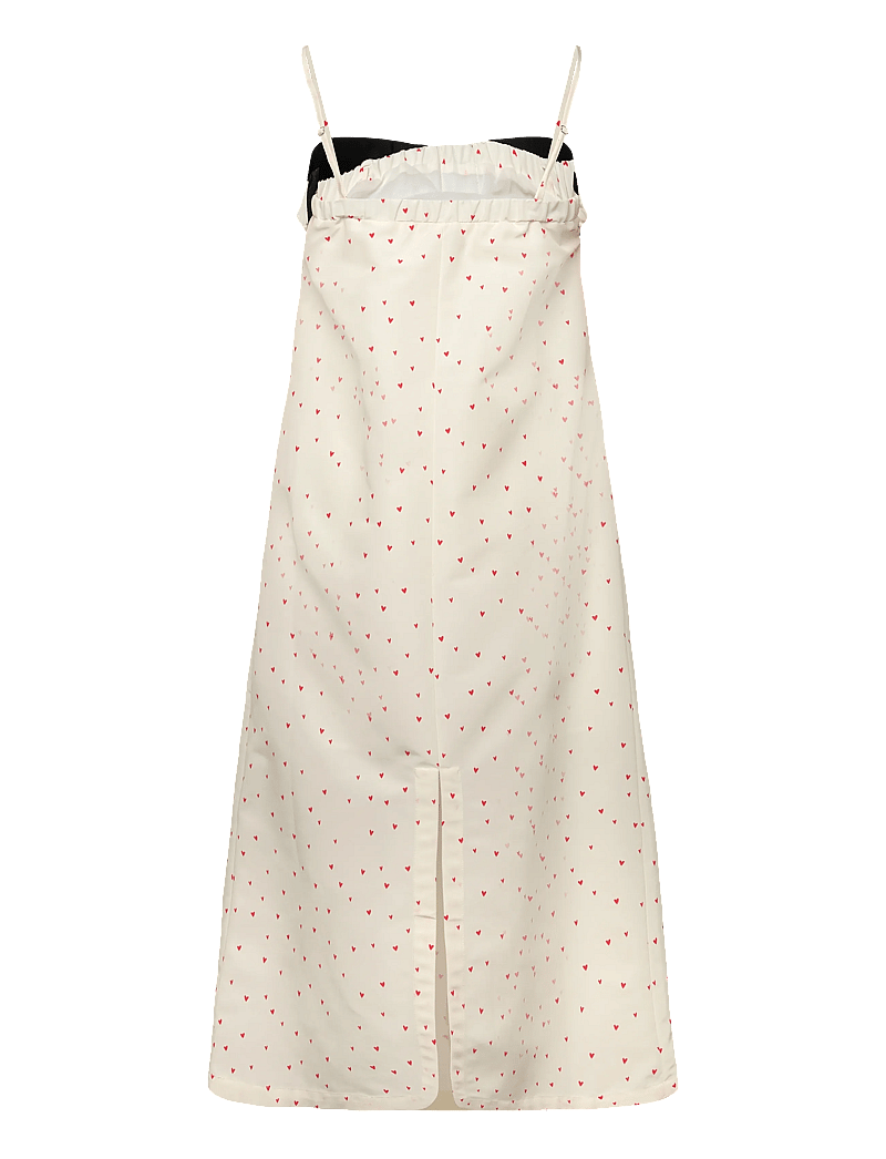 Stella Nova - Heart Printed Bow Dress - sommerkleider - hearts - 1