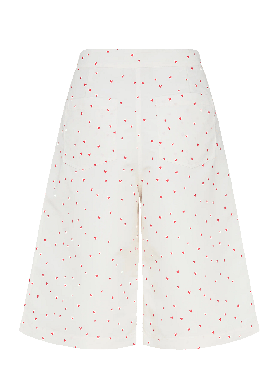 Stella Nova - Heart Printed Shorts - bermuda püksid - hearts - 1