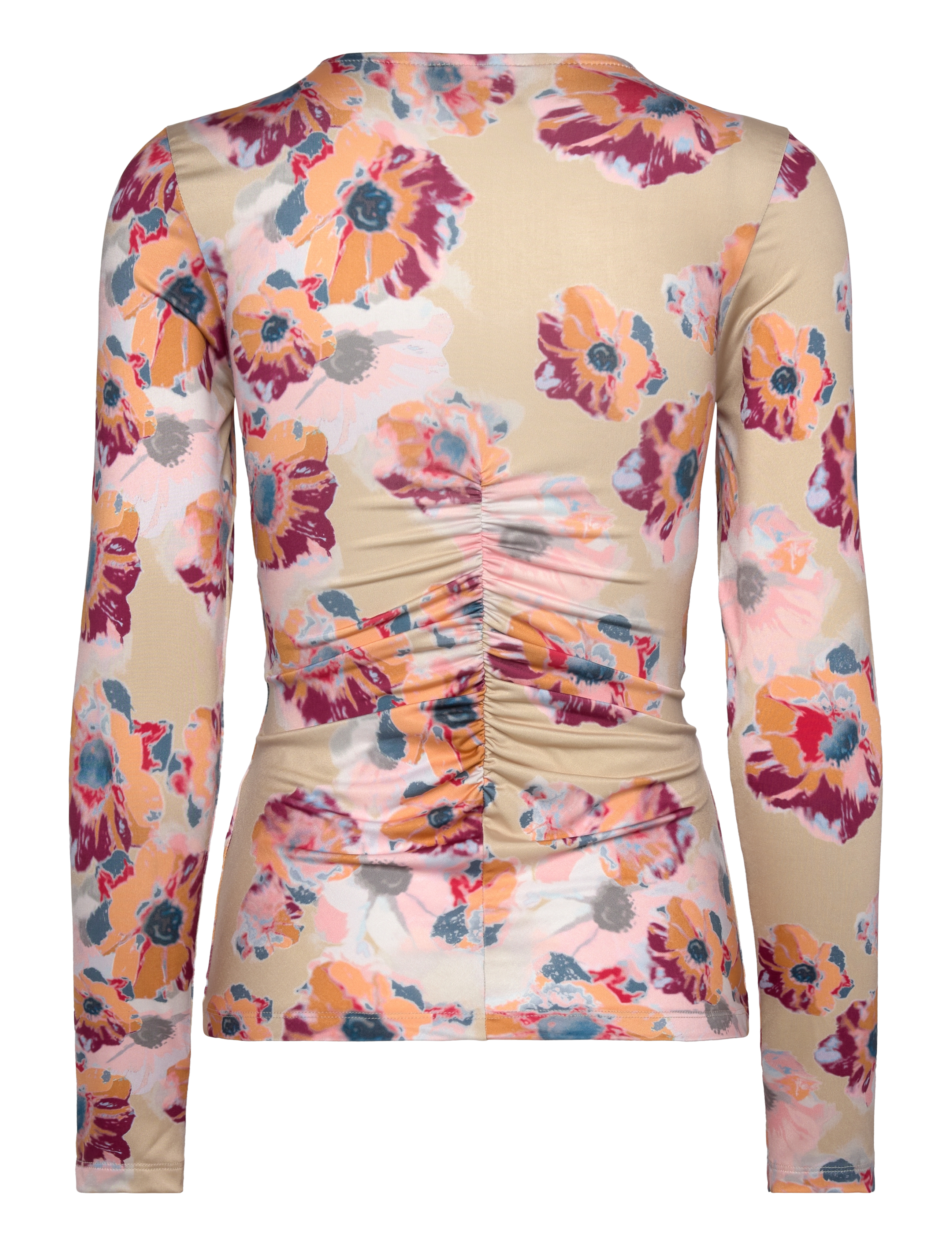 Stella Nova - Printed jersey top - happy bright flowers - 2