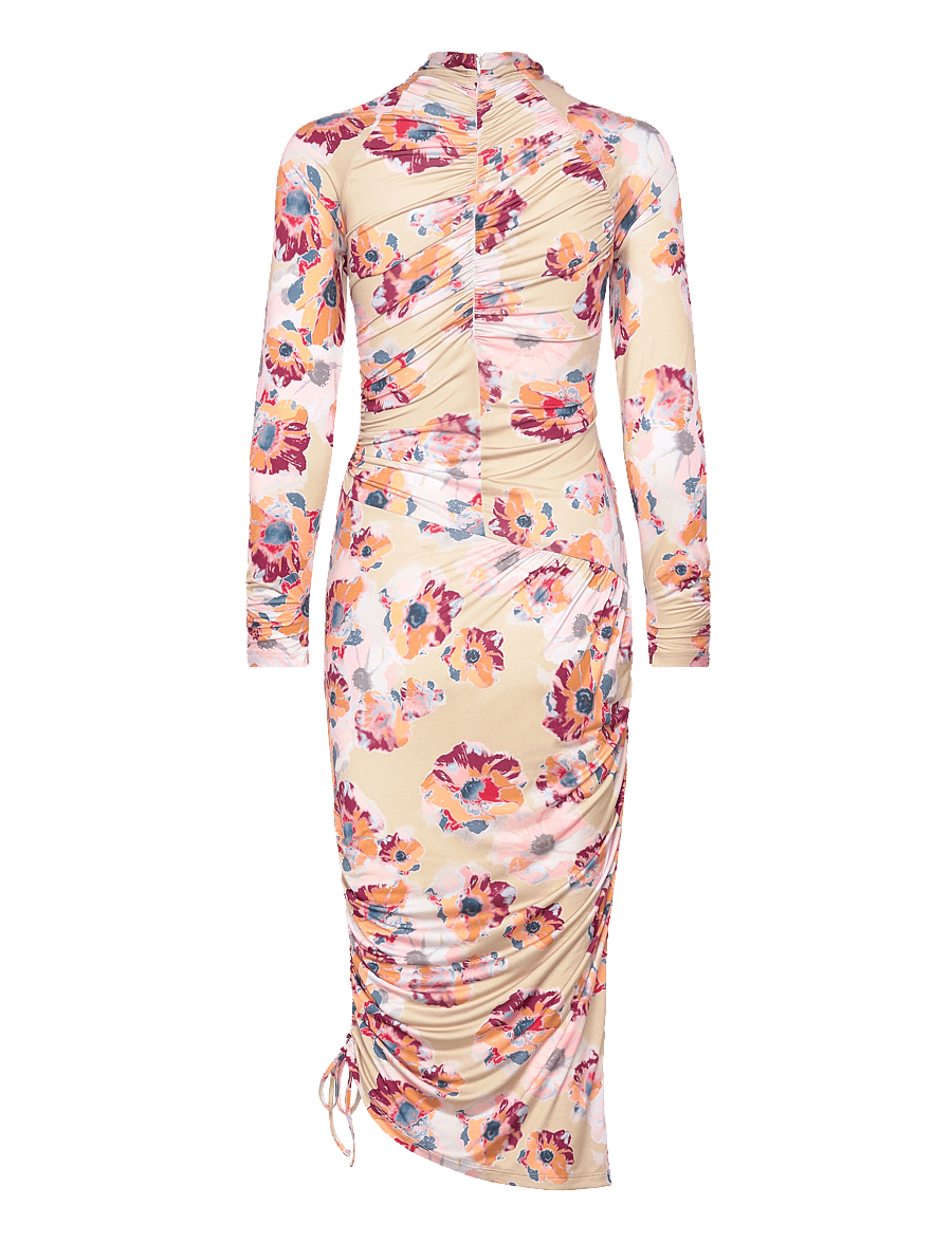 Stella Nova - Printed jersey dress - happy bright flowers - 2
