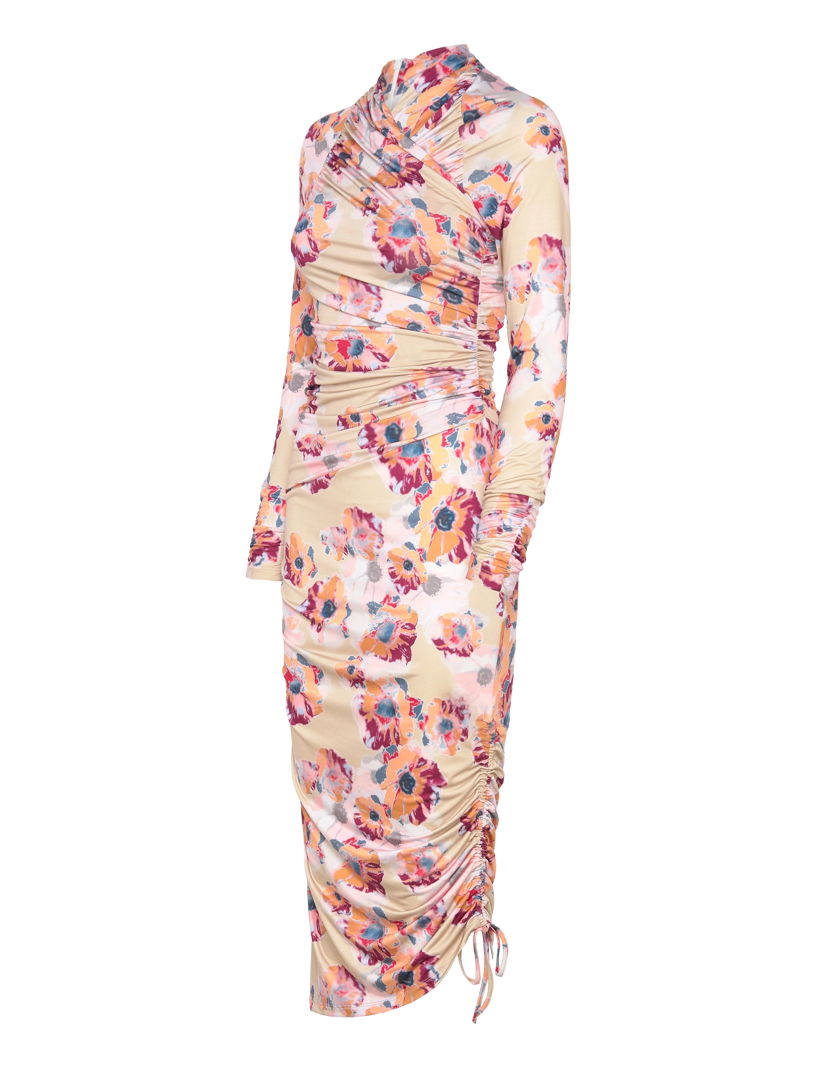Stella Nova - Printed jersey dress - happy bright flowers - 3